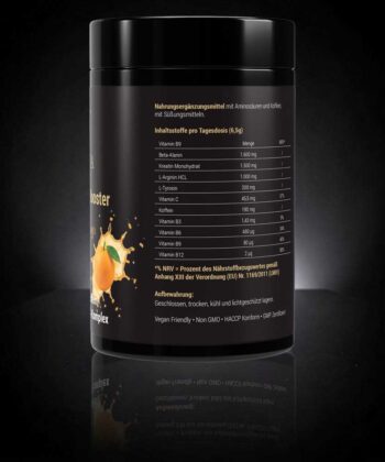 Pre Workout Booster Orange seite 2